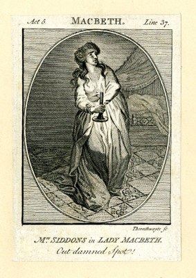 Mrs. Siddons as Lady Macbeth 1784