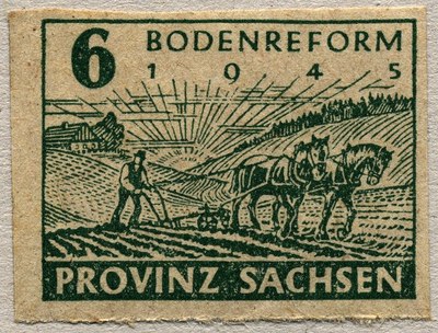 Briefmarke Bodenreform 1945 IMG