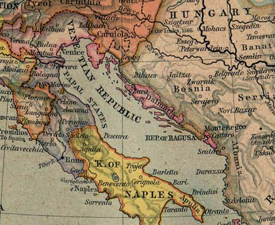 Landkarte Republik Venedig 1560 IMG