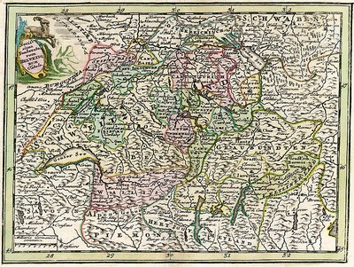 Landkarte Schweiz 1762 IMG
