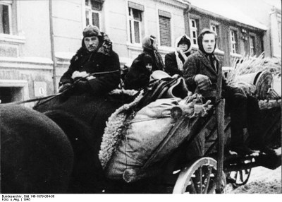 Deutsche Flüchtlinge in Ostpreußen 1945 IMG