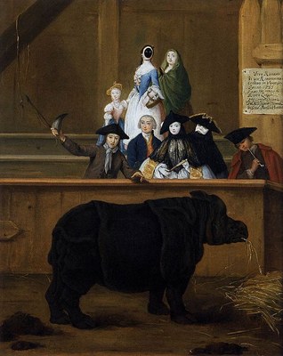 Pietro Longhi: Das Rhinozeros IMG Pietro Longhi: Das Rhinozeros IMG