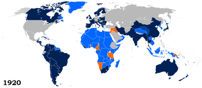Mitgliedsstaaten des Völkerbundes IMG