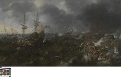 Andries van Eertvelt (1590–1652), The Battle of Lepanto, ca. 17. Jahrhundert