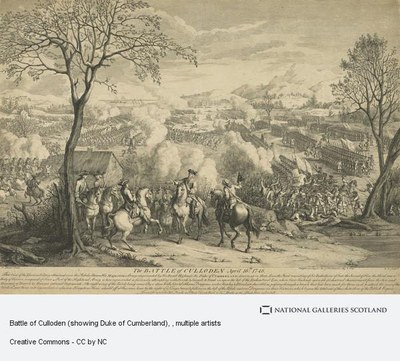 Augustin Heckel, The Battle of Culloden 1746 Augustin Heckel, The Battle of Culloden 1746