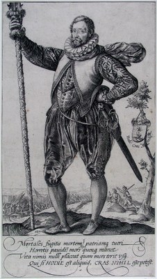 Hendrick Goltzius: Piekenier – Pikeman (1582)