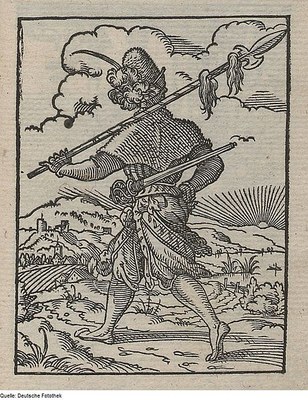 Jost Amman, Dux exercitus: Der Führer der Landsknecht, 1624. Jost Amman, Dux exercitus: Der Führer der Landsknecht, 1624.