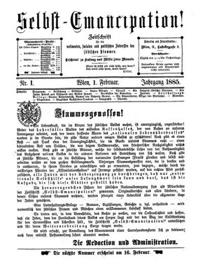 Zeitschrift "Selbst-Emancipation!" IMG Zeitschrift "Selbst-Emancipation!" IMG